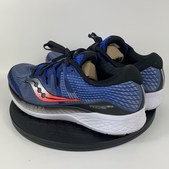 Saucony Ride ISO Blue Athletic Running Shoes S20444-3 Men's Size 11.5 - Picture 7 of 13